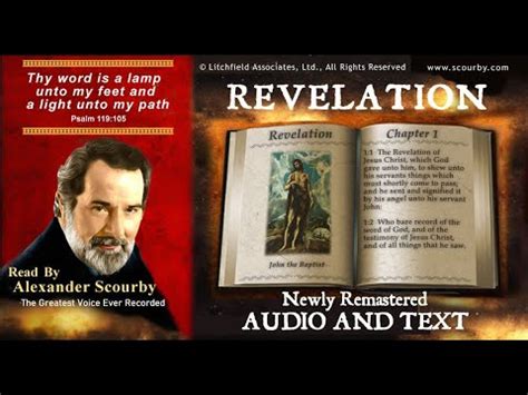 66 Revelation AUDIO TEX By Alexander Scourby The GREATEST VOICE