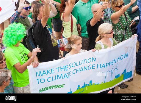 Bournemouth Uk 21st Sept 2014 Climate March In Bournemouth Dorset