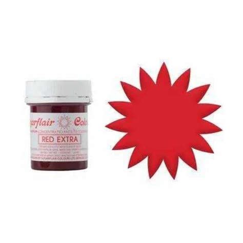 Bakeworld Sugarflair Paste Colours Spectral Red Extra 42g