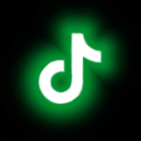 Neon green TikTok icon | Neon green, Neon aesthetic, Cute themes