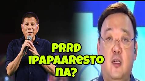 Prrd Ipapaaresto Na Atty Harry Roque Binulgar Si Tamba Youtube