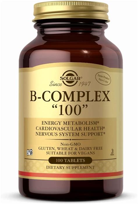 Solgar B Complex 100 Review Vitamin Reviewer