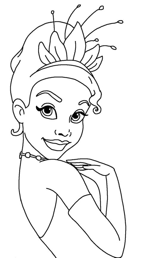 Desenhos Da Tiana Para Colorir E Imprimir