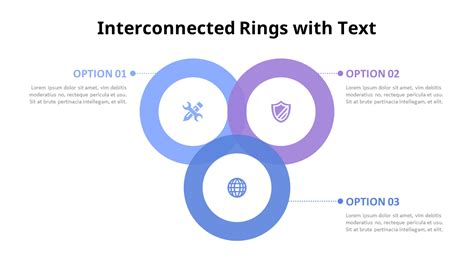 Interconnected Rings Diagram Ppt Animated Presentationcycle