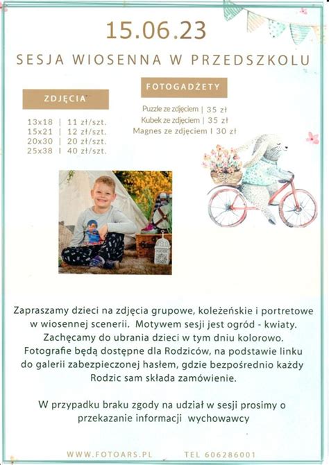 SESJA FOTOGRAFICZNA Przedszkole Nr 26 Bajkowa Kraina W Gdyni