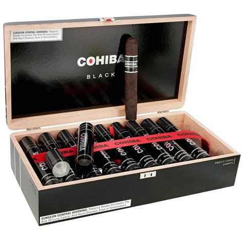 Cohiba Black Gigante Tube Cigars