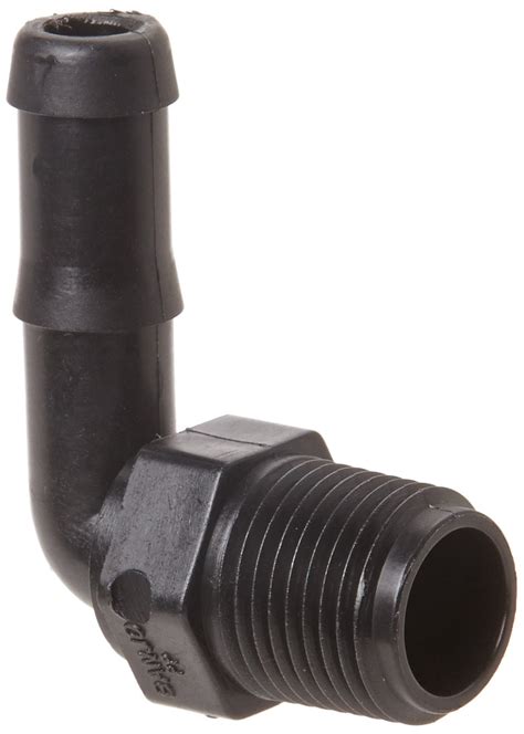 Banjo Hb050 90 Polypropylene Hose Fitting 90 Degree Elbow 12 Npt Male X 12 Barbed Amazon