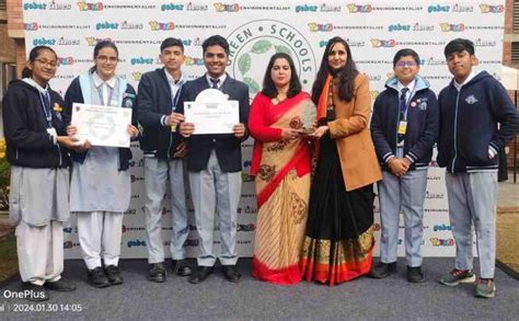 Green School Award Manesar Bal Bharati Public School