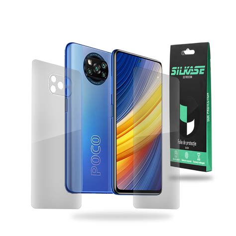 Set Folii Silkase Pentru Xiaomi Poco X Pro Protectie Telefon