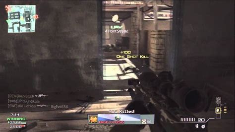 Mw3 Quick Scope Youtube