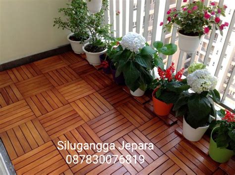 Lantai Flooring Parket Kayu Jati Grade A