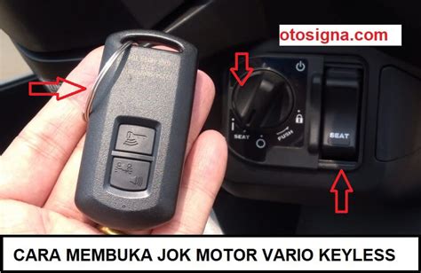 7 Cara Membuka Jok Motor Vario Dengan Kunci Vario Holic