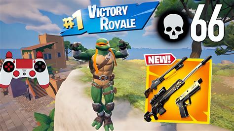 Tmnt Skins Gameplay 66 Kill Zero Build Solo Squad Wins In Fortnite Ch