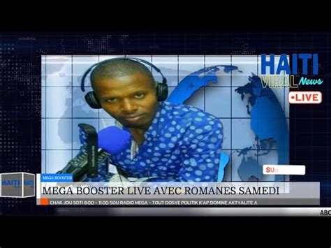 Mega Matin Live Mai Sou Radio Mega Avec Blaise Peterson Youtube