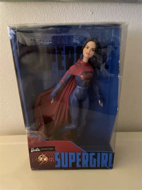 Mattel Barbie Signature The Flash Movie Supergirl Barbie Doll Damage