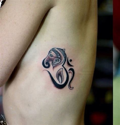 Hinduism Inspired Ganesh Tattoo On The Torso Krishna Tattoo Ganesh