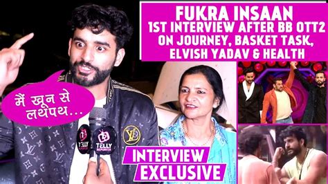 Fukra Insaan Abhishek Malhan Exclusive Interview Elvish Yadav Bigg