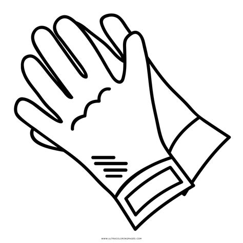 Dibujo De Guantes Para Colorear Ultra Coloring Pages