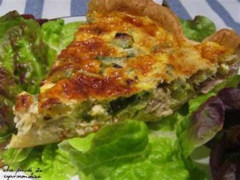 Quiche Au Thon Et à La Courgette Recette Ptitchef