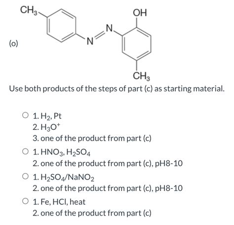 Solved Starting With Benzene Or Toluene Outline A Synthesis Chegg