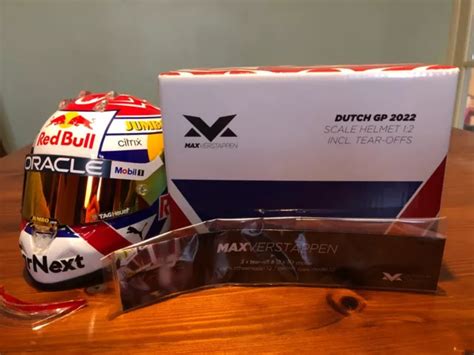 Max Verstappen Dutch Gp Ltd Edition Helmet Redbull