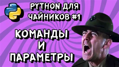 Что такое команды и их параметры? - Уроки Python #1 | Космо - YouTube