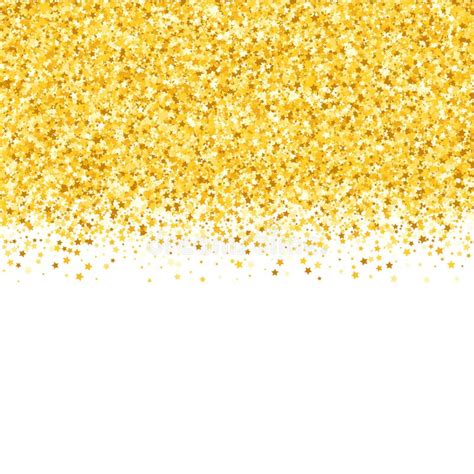 Grenze Mit Schimmersternen Goldschein Goldener Rahmen Von Sternen