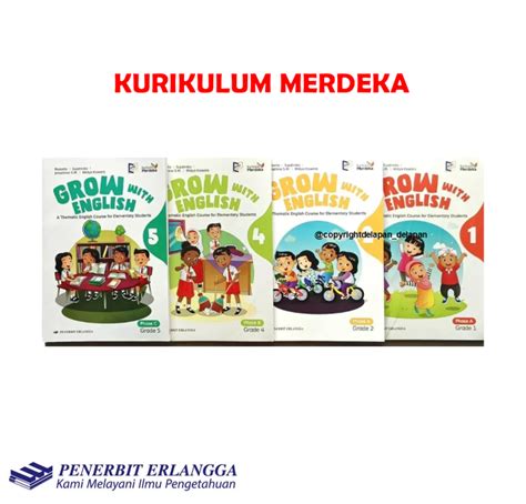 Grow With English Sd Kelas Kurikulum Merdeka Lazada Indonesia