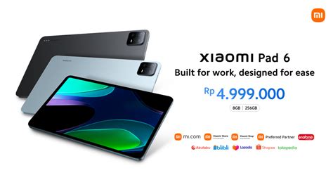 Launching Besok Harga Dan Spesifikasi Xiaomi Pad 6 Indonesia Sudah