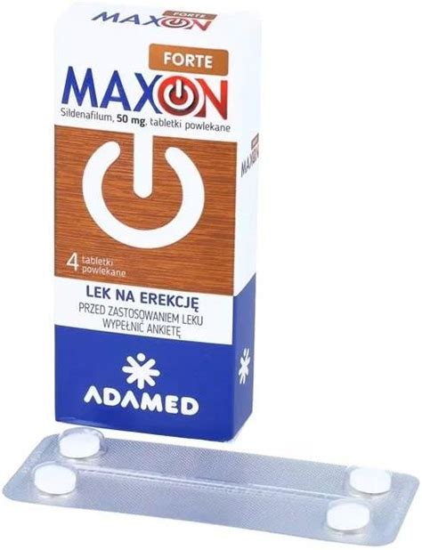 Maxon Forte 50mg 4 Tabl Opinie Komentarze O Produkcie 10