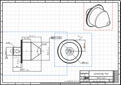 2d Detailing Of Clamp Units And Pin Units Skill Lync