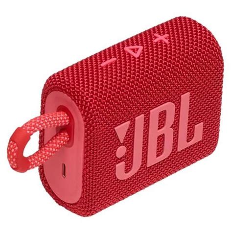 Enceinte Bluetooth JBL GO 3 Rouge Back Market