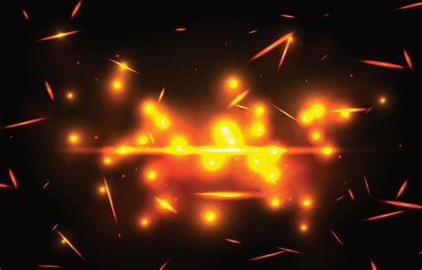 Fire Flare Effect Background 23018688 Vector Art At Vecteezy