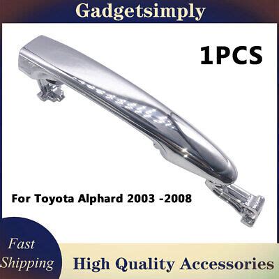 Rear Sliding Door Outer Handle Chrome Left Right For 2003 08 Toyota