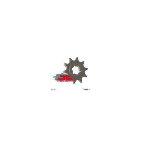 Pignon JT SPROCKETS 10 Dents Acier Pas 520 Type 1407 SUZUKI LT80