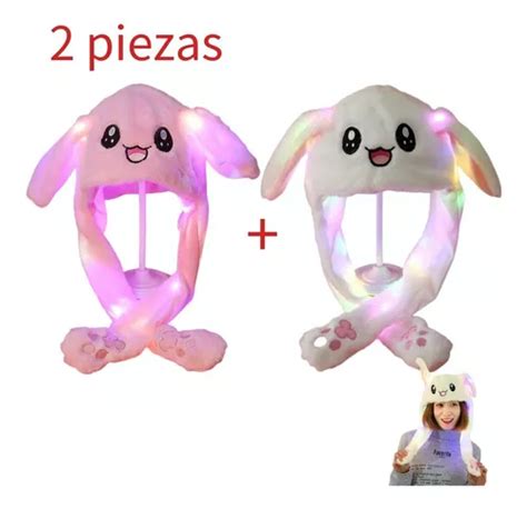 Piezas Gorro Felpa Conejo Conejito Orejas M Viles Kawaii Cuotas Sin