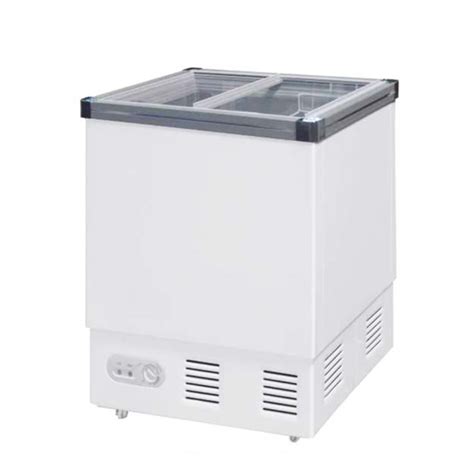 Sliding Flat Glass Freezer Gea Sd 132p Astro Mesin