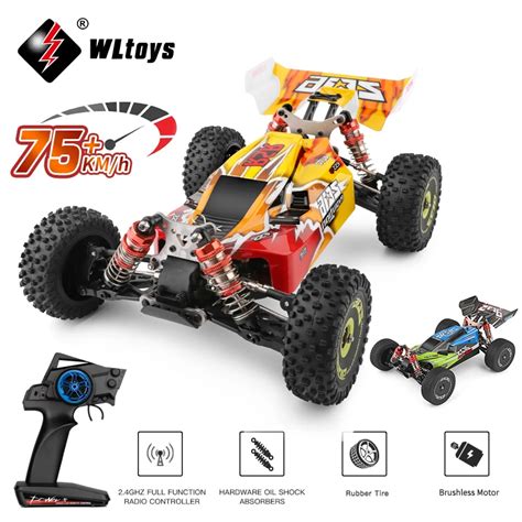 WLtoys 144010 144001 75KM H 2 4G RC Car Brushless 4WD Electric High