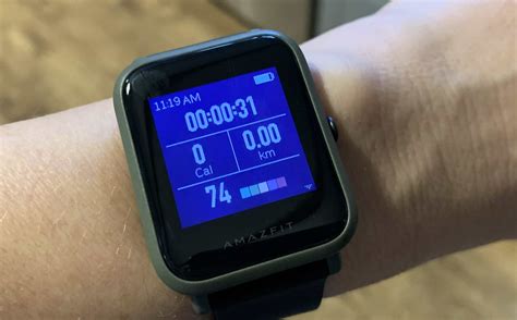 Amazfit Bip Smartwatch With Heart Rate Monitoring Review Best Buy Blog