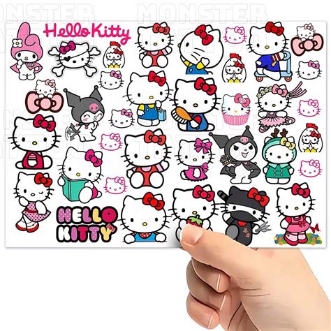 TATUAŻE ZMYWALNE WODNE DLA DZIECI DZIECIĘCE HELLO KITTY WZORY SUPER