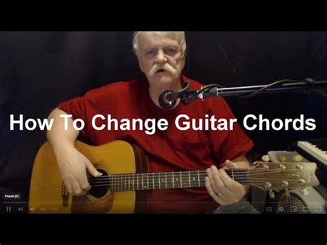 How To Change Guitar Chords YouTube