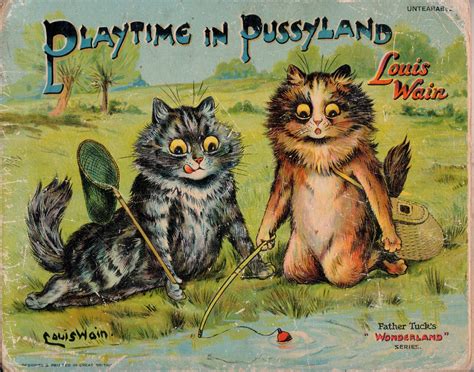 Huc Gabet Playtime In Pussyland By Louis Wain Verses By Norman Gale