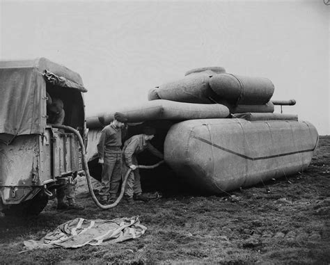 The inflatable dummy tanks of battlefields, 1918-1945 - Rare Historical ...