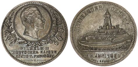 Deutschland Medaille Wilhelm Ii Deutscher Kaiser K Nig Von