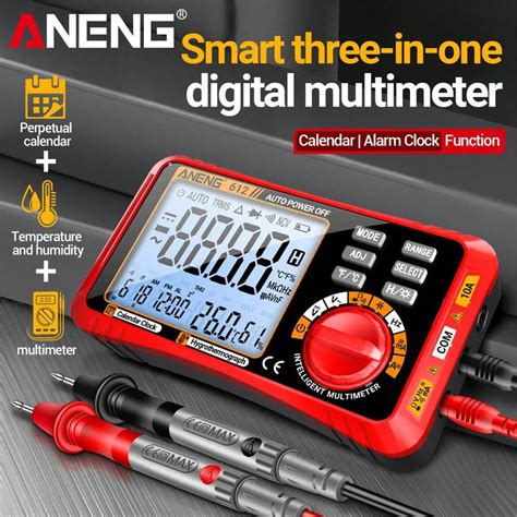 Aneng Smart Multimeter Real Time Power Off Measuring Tester Ac