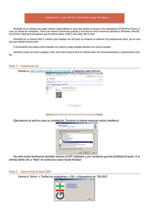 Tutorial Git Y Smart Git PDF