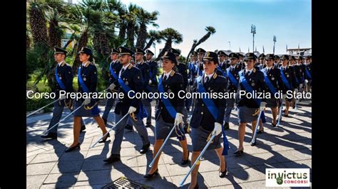 Corso Di Preparazione Concorso Commissari Polizia Di Stato Youtube