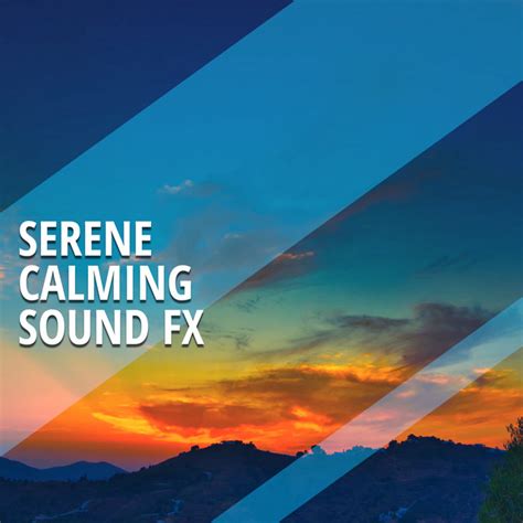 Serene Calming Sound Fx Album By Calming Sounds Spotify