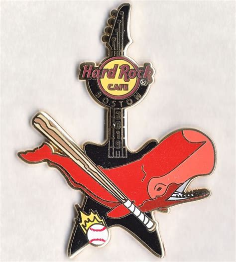 Boston Hard Rock Cafe Guitar Pin Hard Rock Cafe Hard Rock Guitar Pins