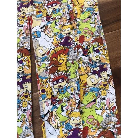 Nickelodeon Pants Nickelodeon Pajama Pants Bottoms Rugrats Ren